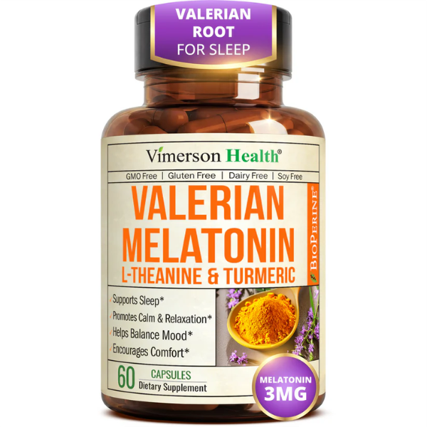 Vimerson Health Valerian Melatonin L-Theanine & Turmeric Supplement Price In Pakistan